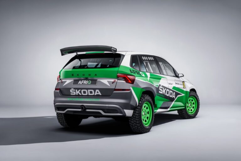 Škoda-opiskelijoiden Student Car -konseptiauto on tänä vuonna Afrikkahenkinen ralliauto