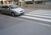 Suojatiekäyttäytyminen poliisin tehovalvonnassa maanantaista perjantaihin viikolla 21