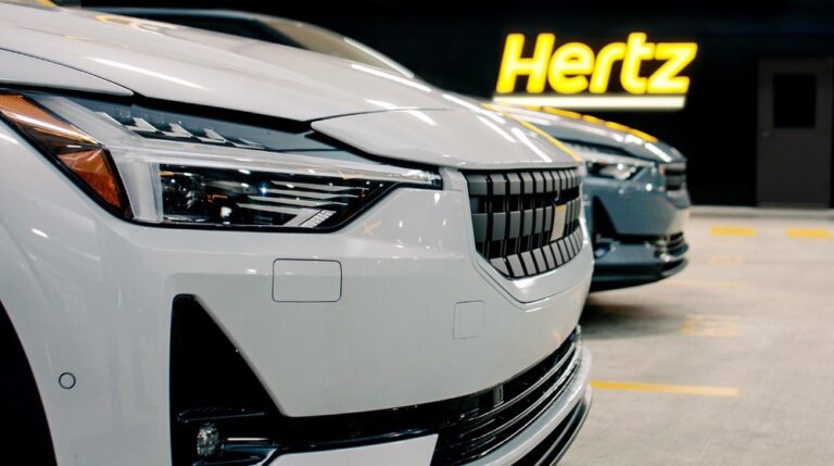 Polestar aloittaa 65 000 sähköauton toimitukset Hertzille