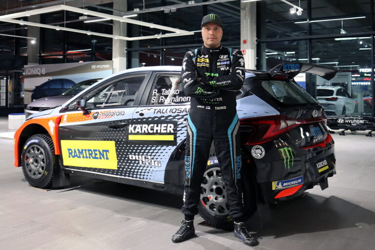 Riku Tahko rallin SM-sarjaan uudella autolla ja uudella innolla!