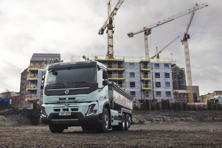 Volvo tekee sähkökuorma-autoja kaupunkirakentamisen tarpeeseen