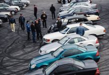 Mercedes-Benz-klassikot kokoontuvat Himoksella 20. toukokuuta