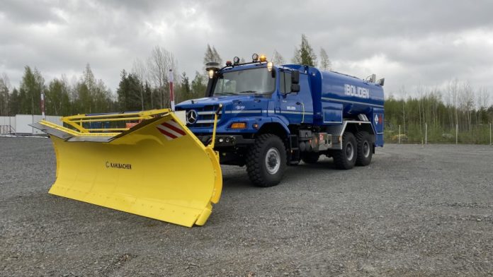 Mercedes-Benz Zetros Boliden puskulevylla