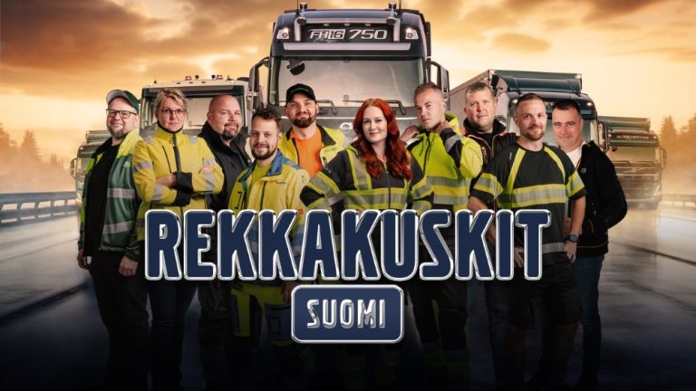 Torstaina alkaa suomalainen tv-sarja rekkakuskien elämästä — ohessa lyhyet esittelyt kuskeista!
