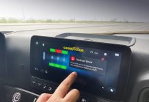 Goodyearin sovellus auttaa Mercedes-Benz-kuorma-auton kuljettajia ja kuljetusliikkeitä