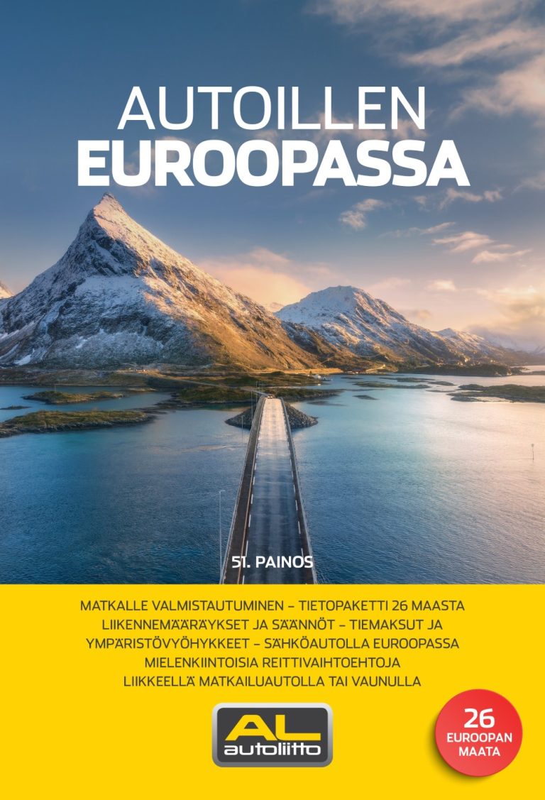 Tämän vuoden tietoteos automatkailusta Euroopassa on ilmestynyt