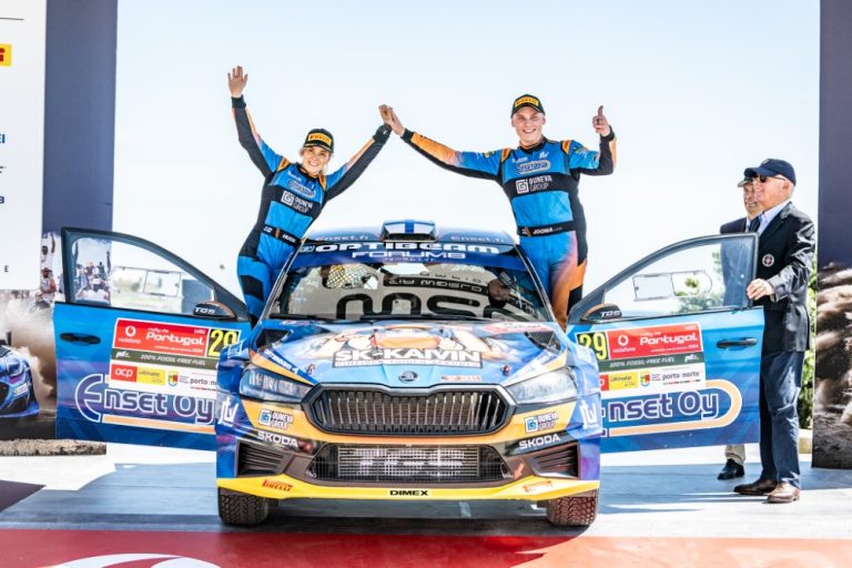 WRC: Lauri Joona oli Portugalin MM-rallin paras suomalainen