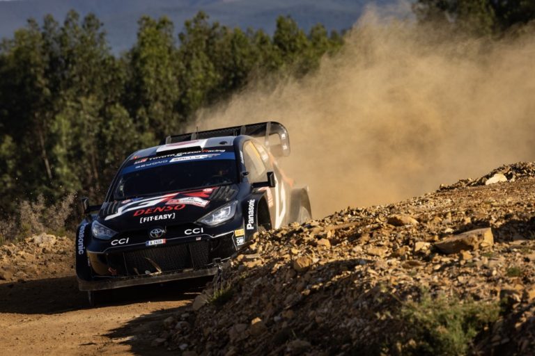 WRC: Tiukkaa taistelua Portugalin MM-rallin kärjessä