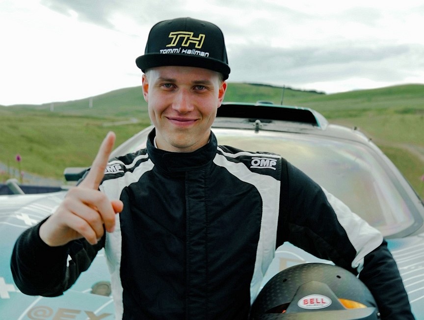 Tom Halma Kilpa-auto matkalla rapakon taakse, Tommi Hallman Skotlannissa - Autotoday
