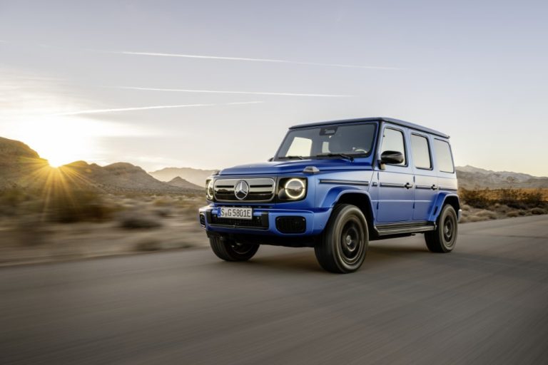 Mercedes-Benzin Tähtikiertueella nähtävänä myös G-sarjan täyssähköinen G580!