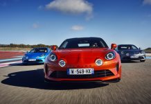 Keskimoottorisen Alpine A110 –urheiluauton myynti alkanut Suomessa