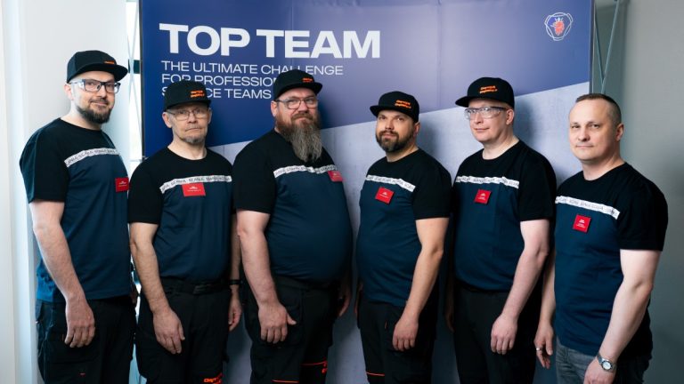 Suomen paras Scania-huolto selvisi taas kilpailun avulla