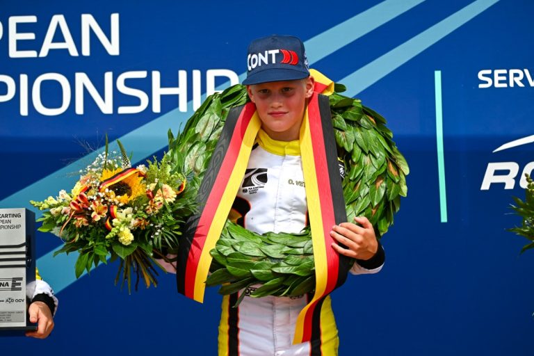 12-vuotias Oiva Vettenranta voitti FIA Karting Academy-Junior -kilpailun Saksassa!