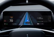 Polestar-autoihin Google Mapsin reaaliaikainen kaistaopastus