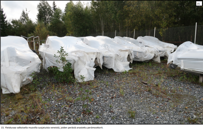 Venemoottoreita anastettu Valkeakoski 2025 Kuva Poliisi