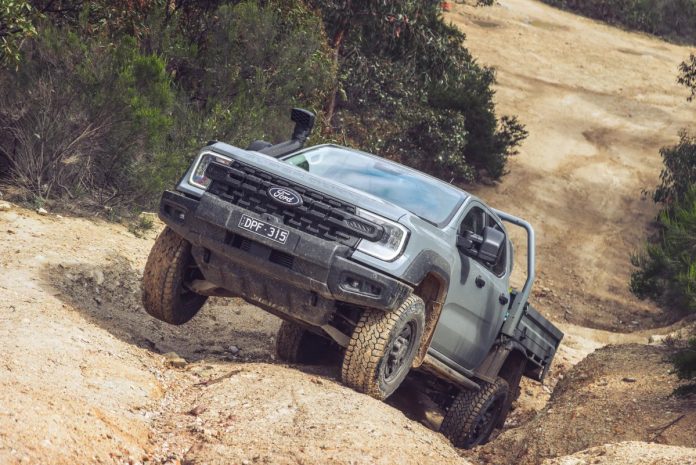 Ford Ranger Super Duty ylamaessa edesta Kuva Ford (1)