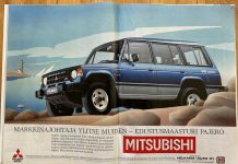 Päivän automainos: Markkinajohtaja ylitse muiden — Edustusmaasturi Pajero