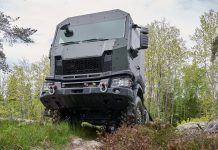 Scanialta erikoisohjaamo puolustusalan asiakkaille