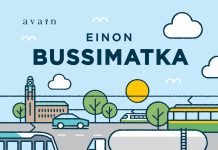 Einon kyydissä Helsingin läpi