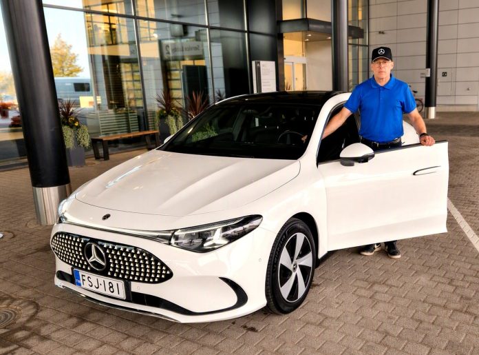 Lasse Vuorenmaki Mercedes-Benz CLA Ecorun Kuva Veho