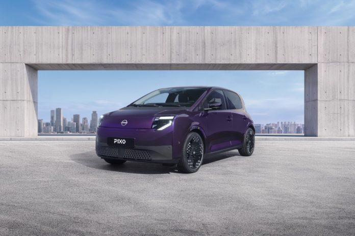 Nissan Pixo etuviisto Kuva Nissan (10)