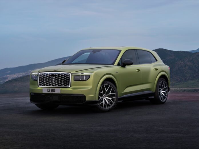 Bentley Torcal etuviisto Kuva Bentley